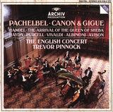 The English Concert - Pachelbel: Canon & Gigue / Handel: The Arrival of the Queen of Sheba 11 x 17 inch. Album Cover Poster