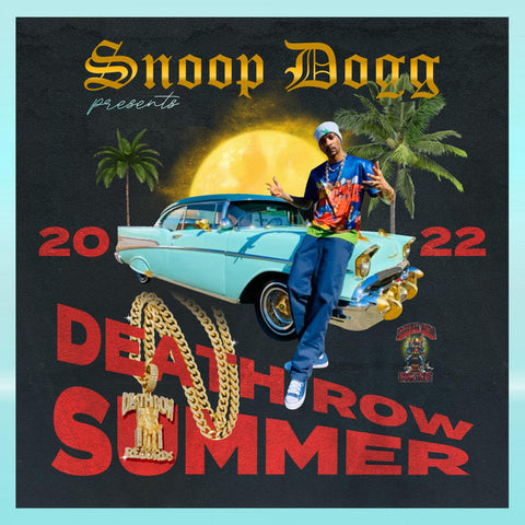 Snoop Dogg - Snoop Dogg Presents Death Row Summer 2022 11 x 17 inch. Album Cover Poster