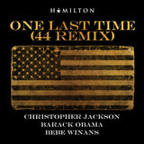 Christopher Jackson - One Last Time (44 Remix) 24 x 36 inch. Album Cover Poster
