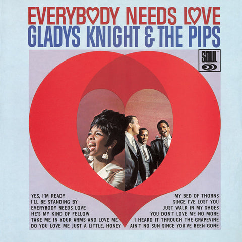 Gladys Knight & The Pips - Everybody Needs Love 11 x 17 inch. Album Cover Poster
