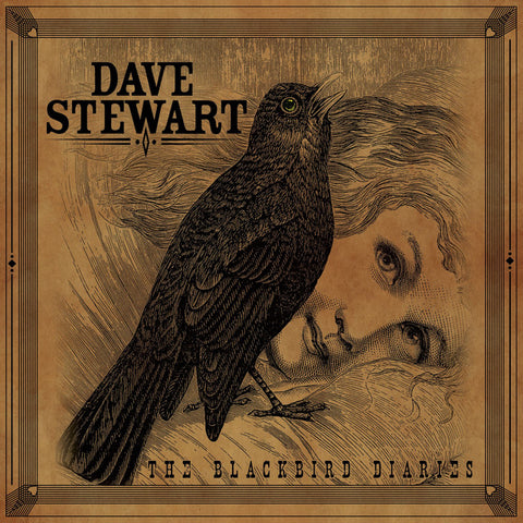Dave Stewart - The Blackbird Diaries 11 x 17 inch. Album Cover Poster
