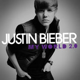 Justin Bieber - My World 2.0 24 x 36 inch. Album Cover Poster