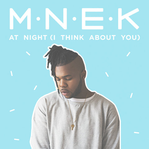 MNEK - At Night (I Think About You) 24 x 36 inch. Album Cover Poster