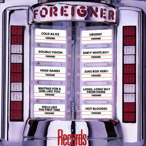 Foreigner - Records 11 x 17 inch. Album Cover Poster