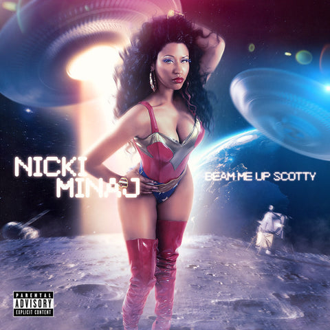 Nicki Minaj - Beam Me Up Scotty 11 x 17 inch. Album Cover Poster