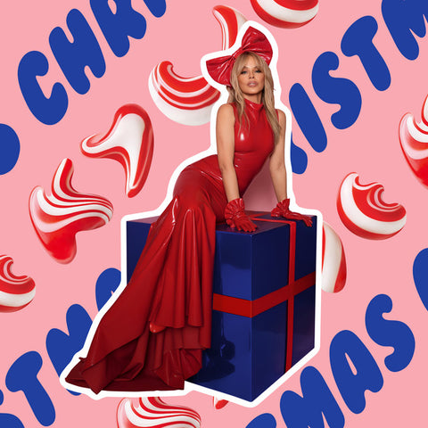 Kylie Minogue - Kylie Christmas (Fully Wrapped) 24 x 36 inch. Album Cover Poster