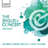 The English Concert - The English Concert: Dall'abaco, Porpora, Marcello, Tartini, Telemann 11 x 17 inch. Album Cover Poster