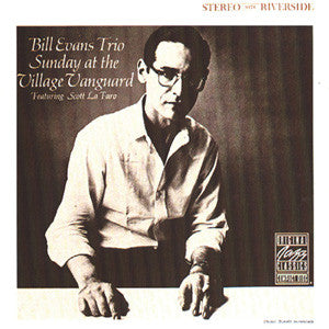 Bill Evans - Sunday At The Village Vanguard 11 x 17 inch. Album Cover Poster