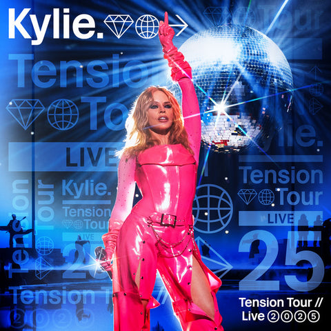 Kylie Minogue - Tension Tour//Live 2025 11 x 17 inch. Album Cover Poster