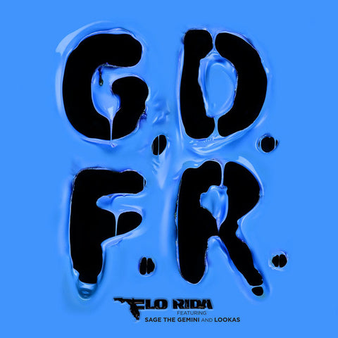 Flo Rida - GDFR (feat. Sage The Gemini & Lookas) 24 x 36 inch. Album Cover Poster