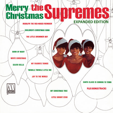 The Supremes - Merry Christmas (Expanded Edition) 11 x 17 inch. Album Cover Poster