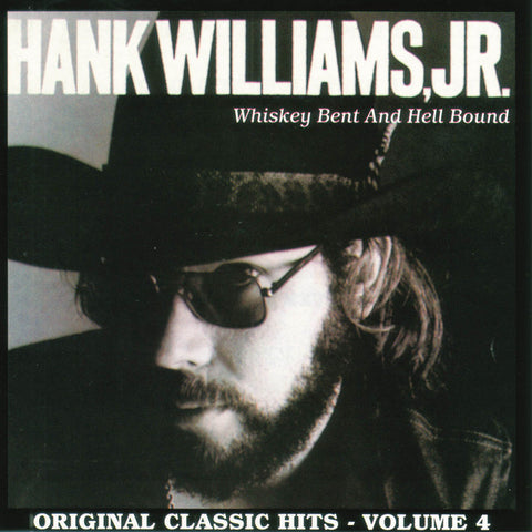 Hank Williams, Jr. - Whiskey Bent And Hell Bound 24 x 36 inch. Album Cover Poster