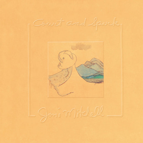 Joni Mitchell - Court and Spark 24 x 36 inch. Album Cover Poster