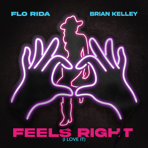 Flo Rida - Feels Right (I Love It) 24 x 36 inch. Album Cover Poster