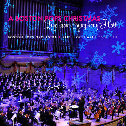 Boston Pops Orchestra - A Boston Pops Christmas - Live from Symphony Hall 11 x 17 inch. Album Cover Poster