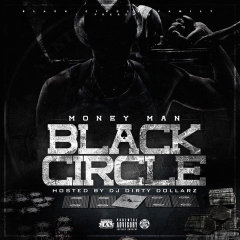 Money Man - Black Circle 24 x 36 inch. Album Cover Poster