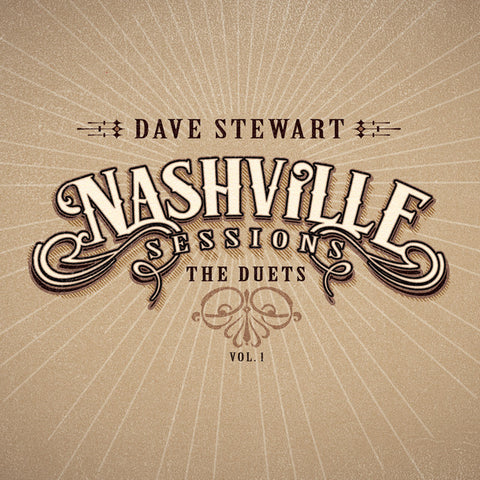 Dave Stewart - Nashville Sessions - The Duets, Vol. 1 24 x 36 inch. Album Cover Poster