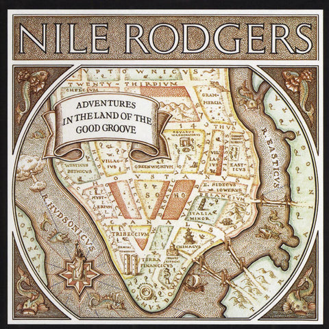 Nile Rodgers - Adventures In The Land Of The Good Groove 11 x 17 inch. Album Cover Poster