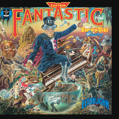 Elton John - Captain Fantastic And The Brown Dirt Cowboy 24 x 36 inch. Album Cover Poster