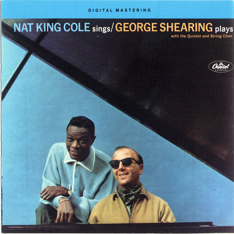 Nat King Cole - Nat King Cole Sings George Shearing Plays 24 x 36 inch. Album Cover Poster