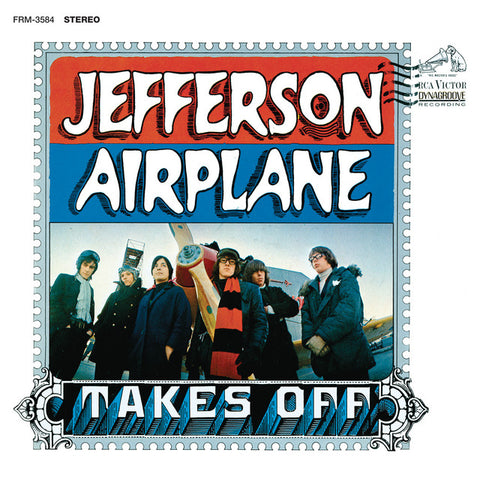 Jefferson Airplane - Jefferson Airplane Takes Off 11 x 17 inch. Album Cover Poster