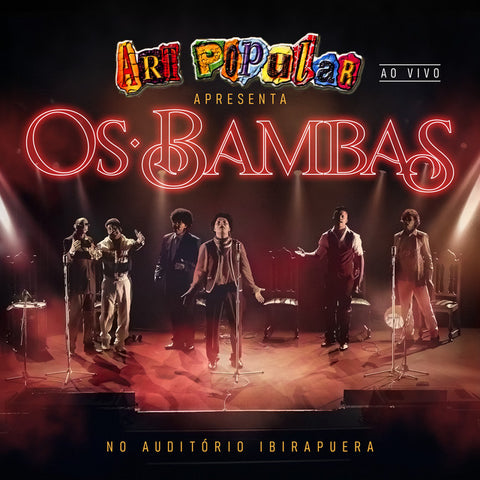 Art Popular - Art Popular Apresenta: Os Bambas no Auditório do Ibirapuera (Ao Vivo) 24 x 36 inch. Album Cover Poster