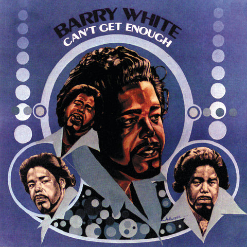 Barry White - Can't Get Enough 24 x 36 inch. Album Cover Poster
