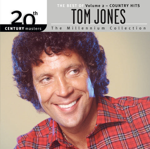 Tom Jones - The Best Of Tom Jones Country Hits 20th Century Masters The Millennium Collection 11 x 17 inch. Album Cover Poster