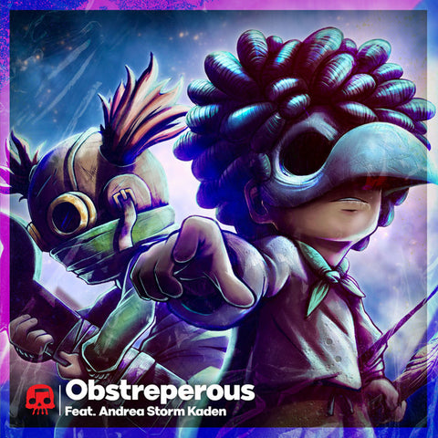 JT Music - Obstreperous 11 x 17 inch. Album Cover Poster