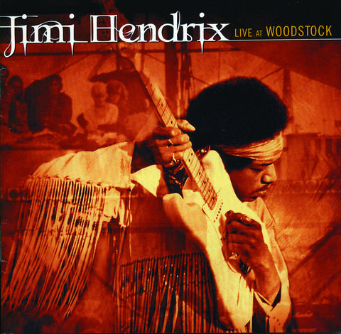 Jimi Hendrix - Live at Woodstock 11 x 17 inch. Album Cover Poster