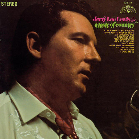 Jerry Lee Lewis - A Taste of Country 11 x 17 inch. Album Cover Poster