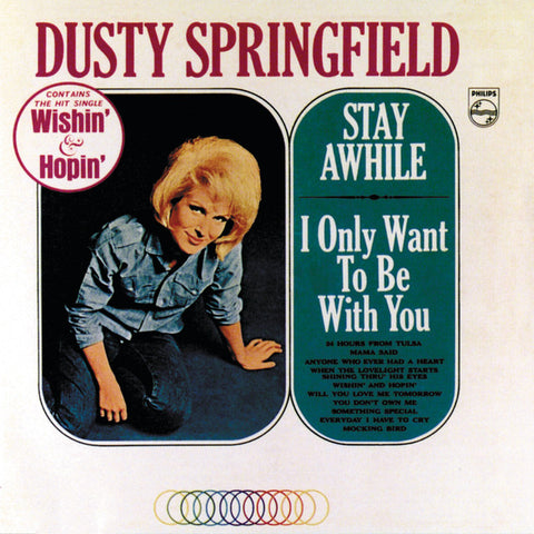 Dusty Springfield - Stay Awhile / I Only Want To Be With You (Expanded Edition) 11 x 17 inch. Album Cover Poster