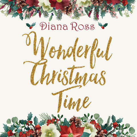 Diana Ross - Wonderful Christmas Time 11 x 17 inch. Album Cover Poster