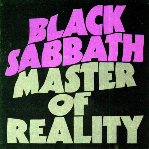 Black Sabbath - Master of Reality (2014 Remaster) 11 x 17 inch. Album Cover Poster