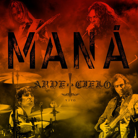 Maná - Arde El Cielo 24 x 36 inch. Album Cover Poster