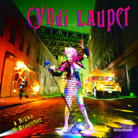 Cyndi Lauper - A Night To Remember 24 x 36 inch. Album Cover Poster