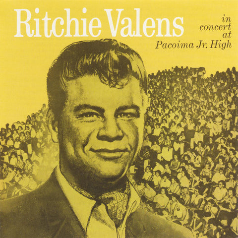 Ritchie Valens - In Concert at Pacoima Jr. High 11 x 17 inch. Album Cover Poster