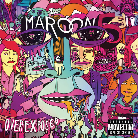 Maroon 5 - Overexposed (Deluxe) 24 x 36 inch. Album Cover Poster