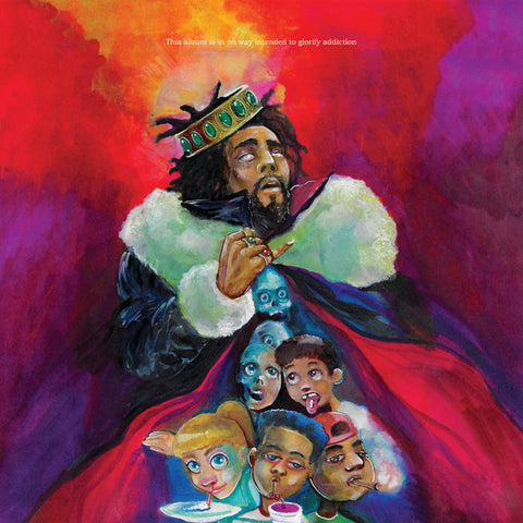 J. Cole - KOD 11 x 17 inch. Album Cover Poster