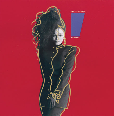 Janet Jackson - Control 24 x 36 inch. Album Cover Poster