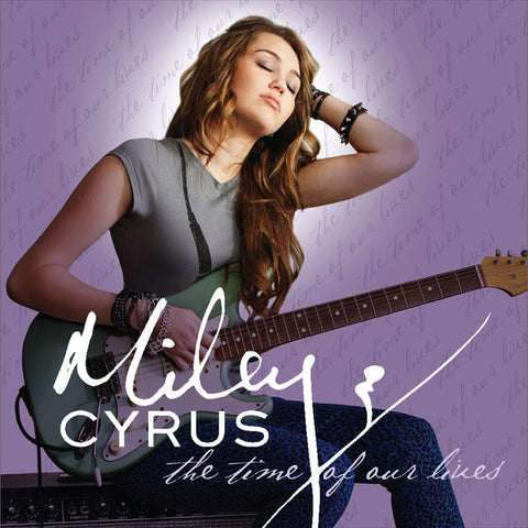 Miley Cyrus - The Time Of Our Lives 24 x 36 inch. Album Cover Poster