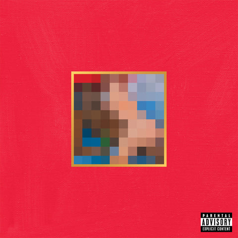 Kanye West - My Beautiful Dark Twisted Fantasy 11 x 17 inch. Album Cover Poster