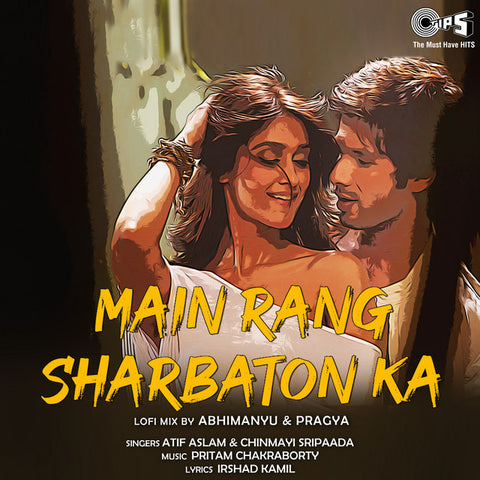 Atif Aslam - Main Rang Sharbaton Ka (Lofi Mix) 11 x 17 inch. Album Cover Poster