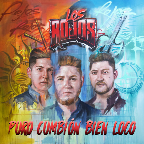 Rojo - Puro Cumbión Bien Loco 11 x 17 inch. Album Cover Poster
