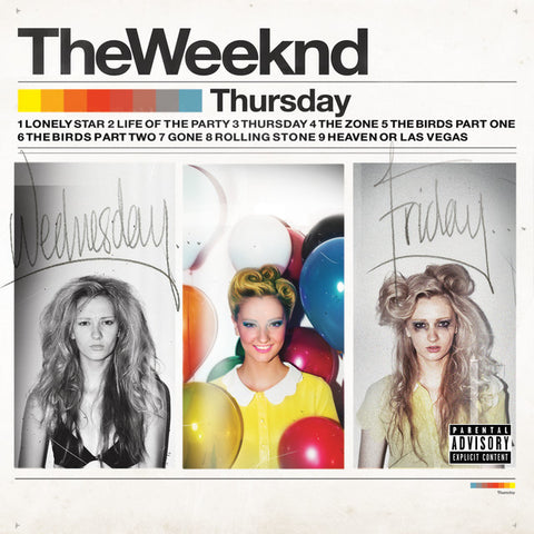 The Weeknd - Thursday (Original) 11 x 17 inch. Album Cover Poster