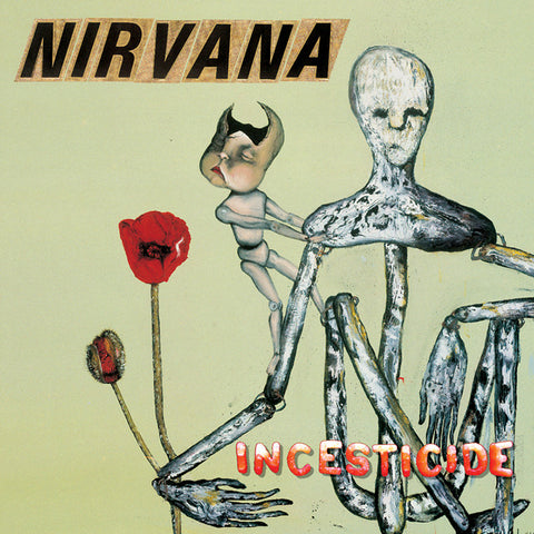 Nirvana - Incesticide 24 x 36 inch. Album Cover Poster