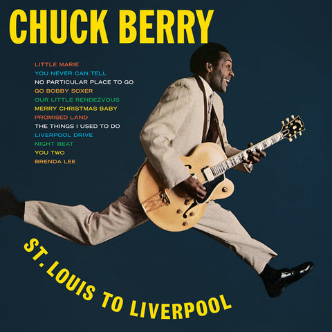 Chuck Berry - St. Louis To Liverpool 11 x 17 inch. Album Cover Poster