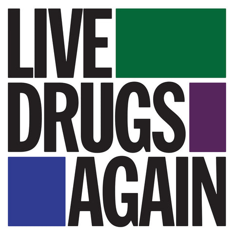 The War On Drugs - Live Drugs Again 11 x 17 inch. Album Cover Poster