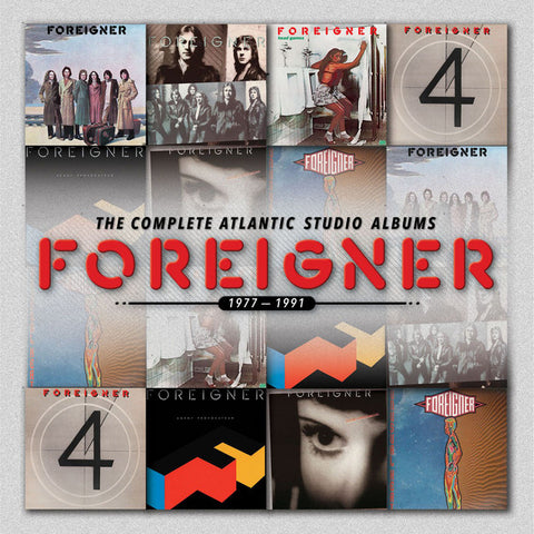 Foreigner - The Complete Atlantic Studio Albums 1977 - 1991 24 x 36 inch. Album Cover Poster