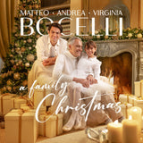Andrea Bocelli - A Family Christmas 24 x 36 inch. Album Cover Poster